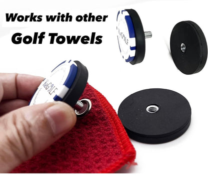 The Birdie Magnet - Magnetic Golf Towel & Cleaner Set